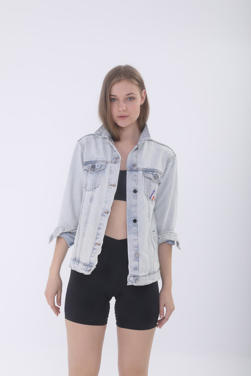 Look Project - Kızılderili Denim Ceket