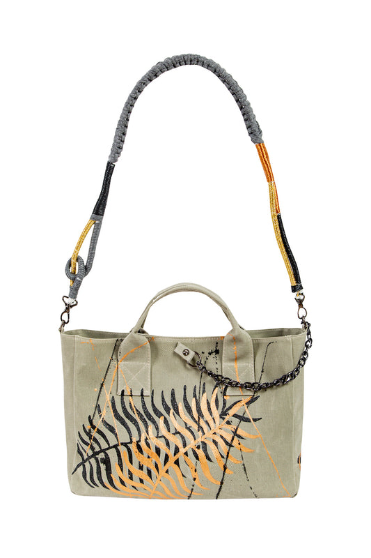 Leaves City Bag - Kum Rengi