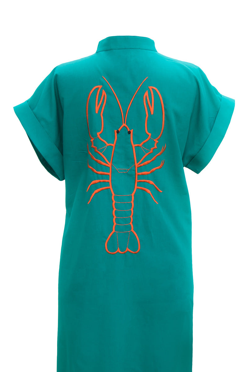 Look Project - Lobsy Mint Gömlek Elbise