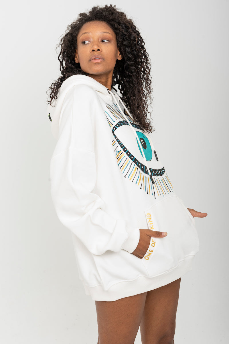 Look Project - Lucky Look - Hand Painted Hoodie