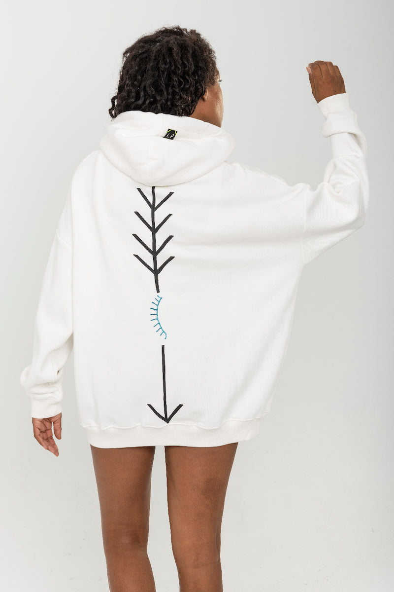 Look Project - Lucky Look - Hand Painted Hoodie