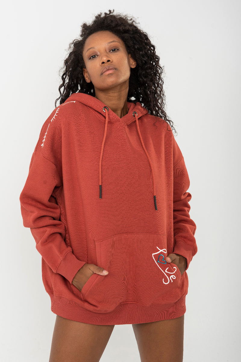 Look Project - Lucky Look - Hand Painted Hoodie