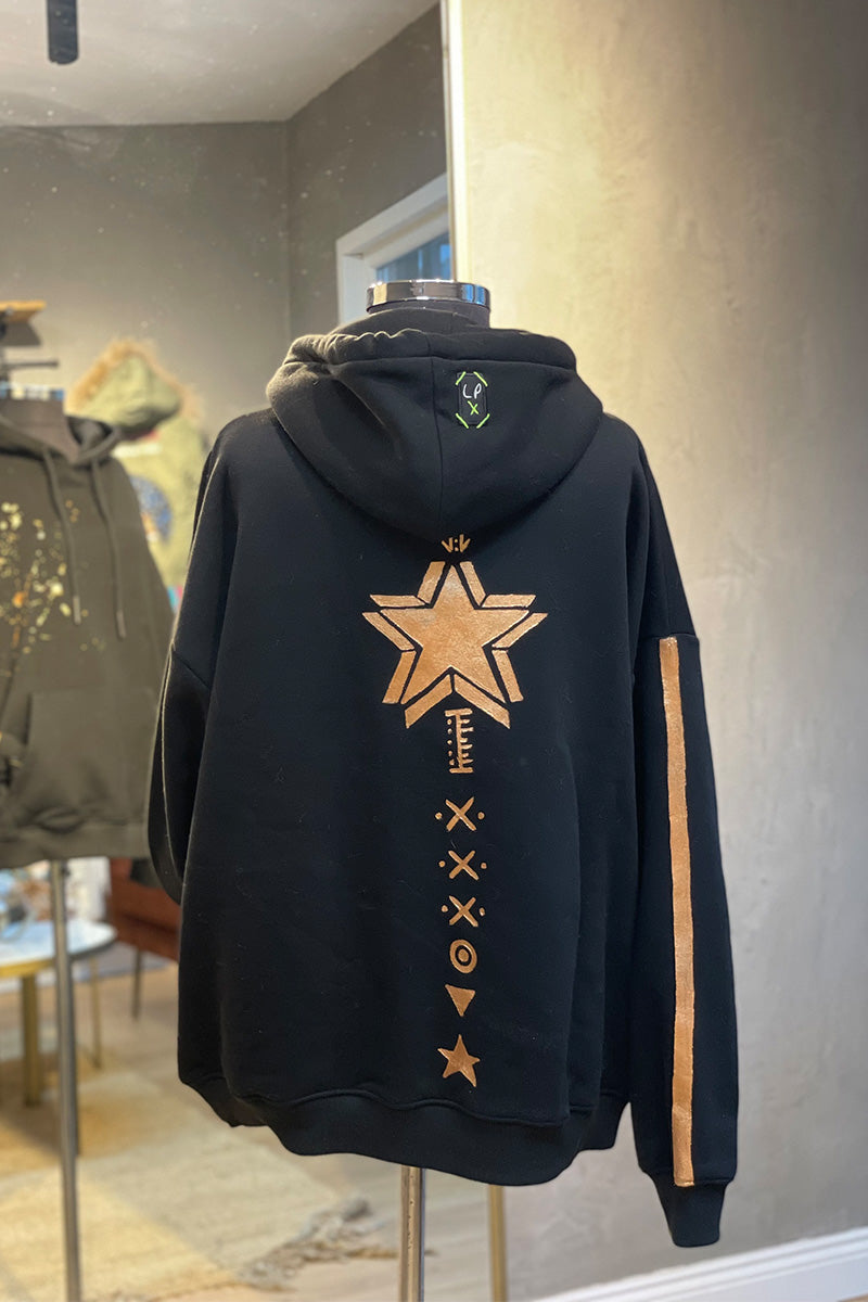 Look Project - Black Magical Symbol Hoodie