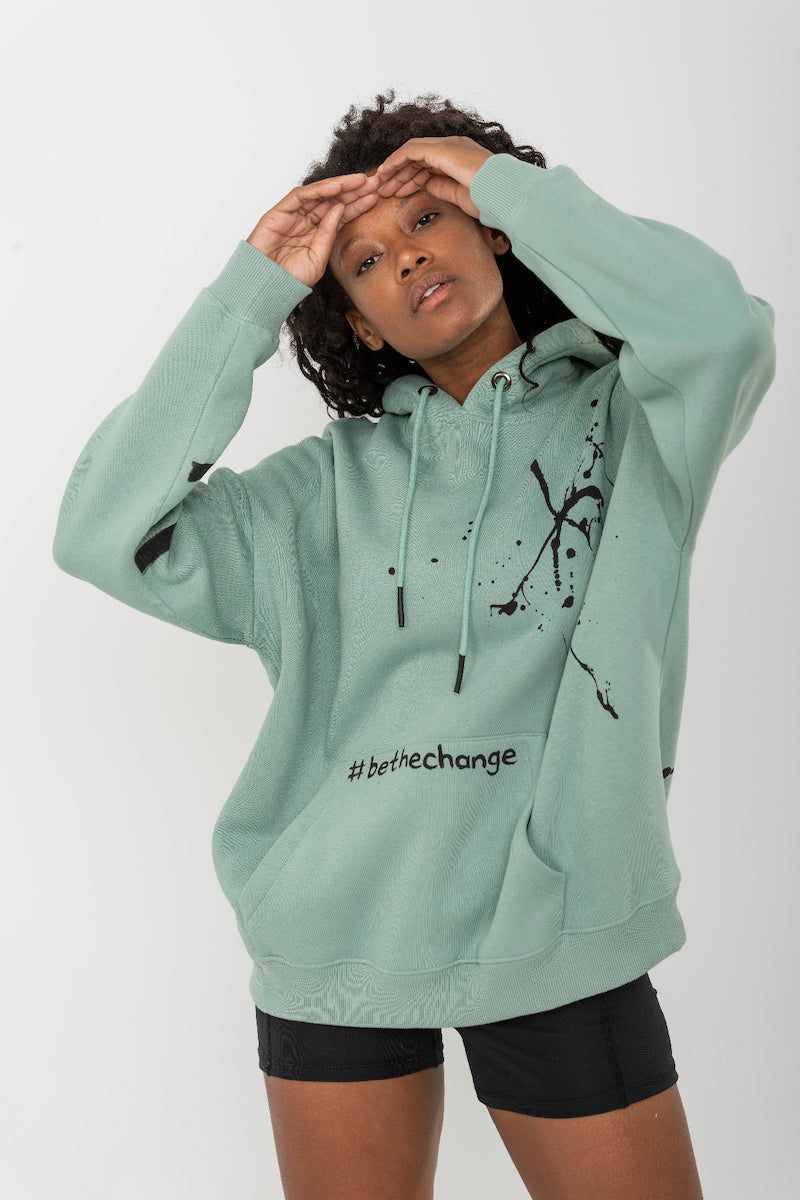 Look Project - Peace - Hand Painted Hoodie