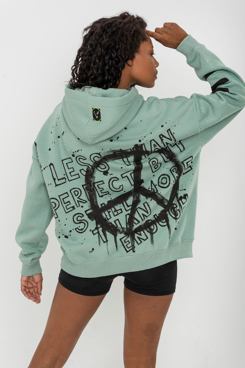 Look Project - Peace - Hand Painted Hoodie