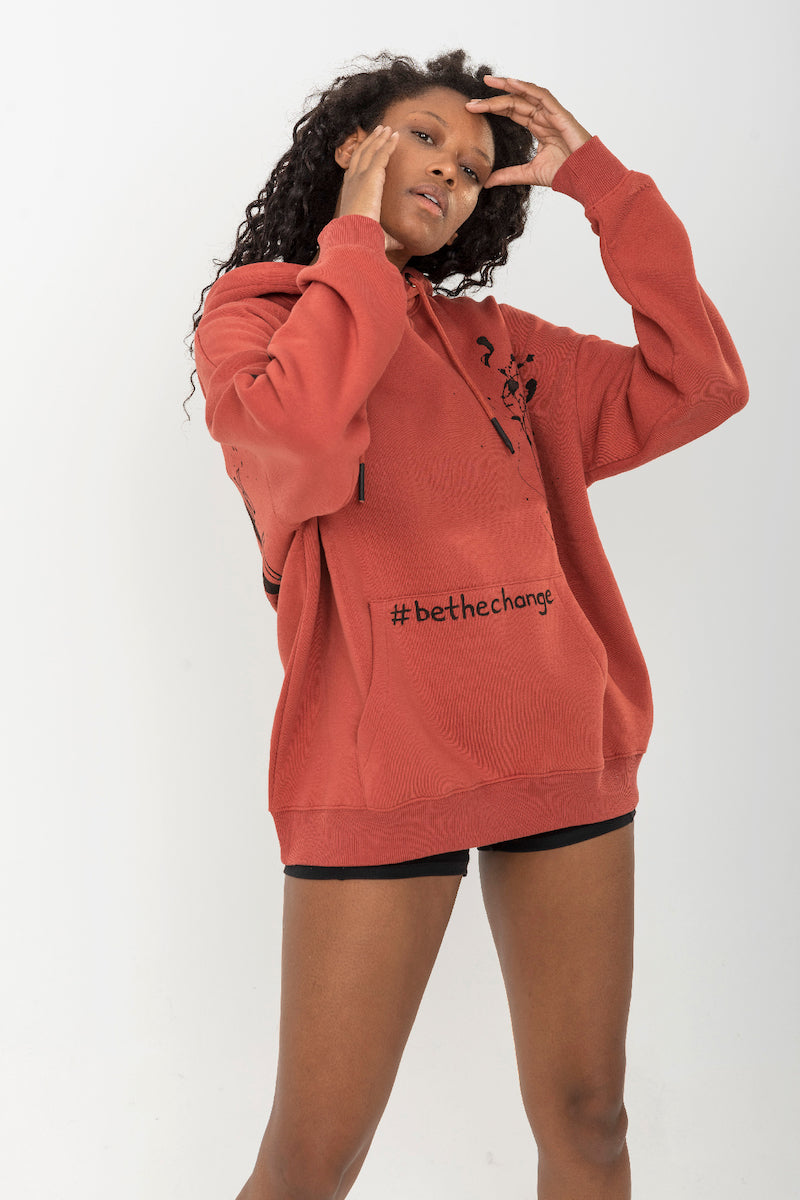 Look Project - Peace - Hand Painted Hoodie