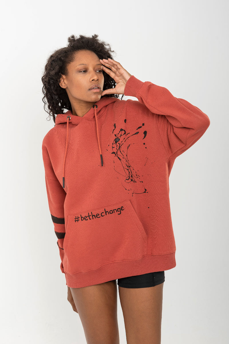 Look Project - Peace - Hand Painted Hoodie