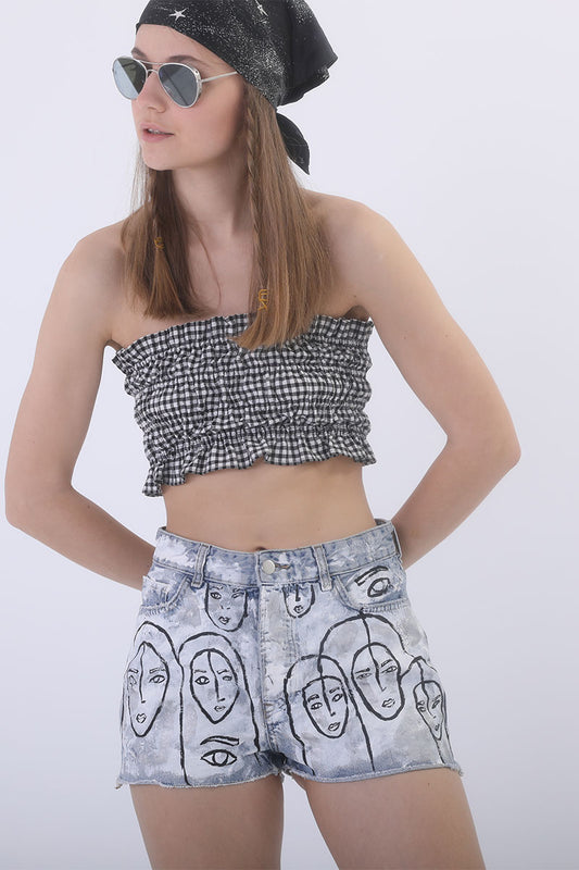 Look Project - People Denim Şort