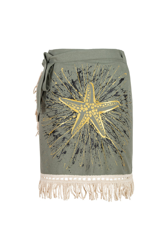 Sandy The Sea Star Pareo - Khaki