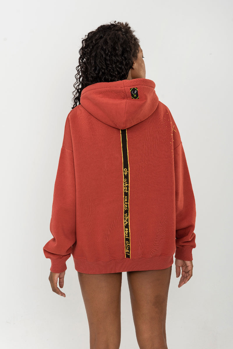 Look Project - Shine like a Star - Hand Painted Hoodie