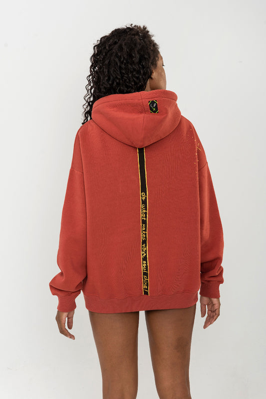 Look Project - Shine like a Star - Hand Painted Hoodie