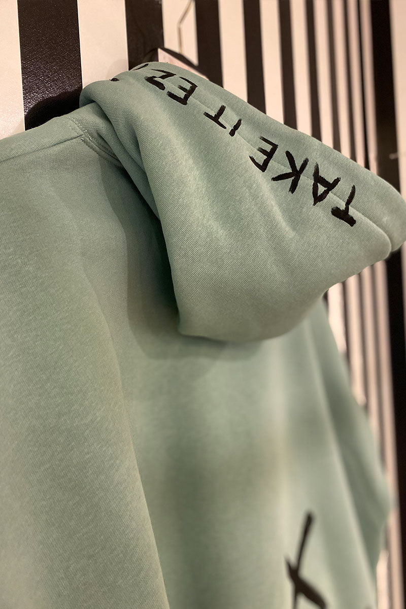 Lookproject - Take It Ez Hand Painted Hoodie
