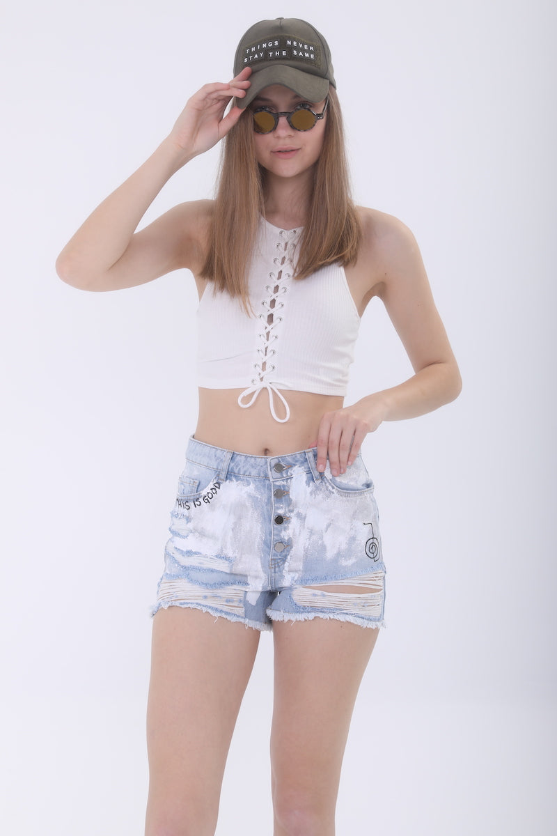 Look Project - This is Good Denim Şort