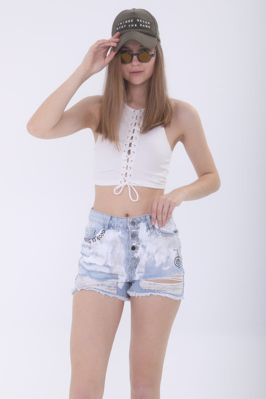 Look Project - This is Good Denim Şort