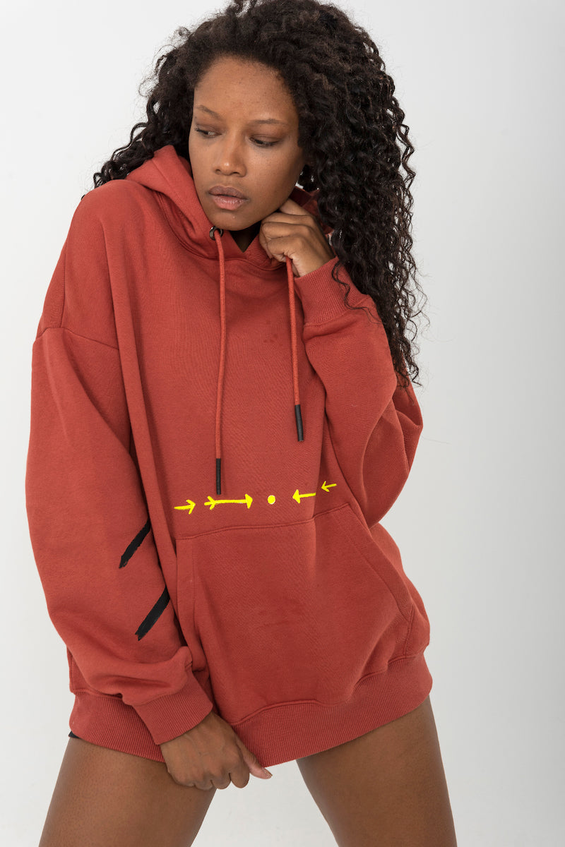 Look Project - İnspire - Hand Painted Hoodie