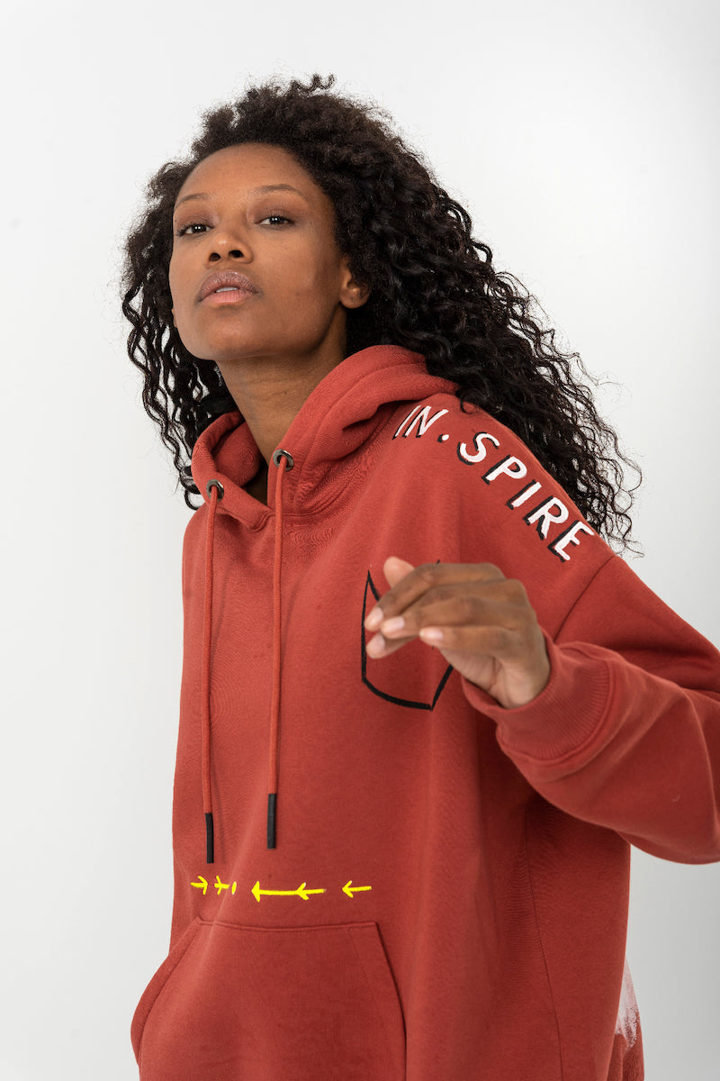 Look Project - İnspire - Hand Painted Hoodie