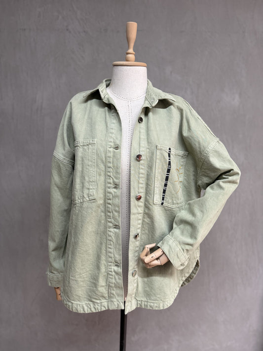 Denim Jacket 06-Green