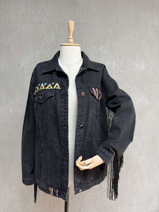 Denim Jacket 09-Black