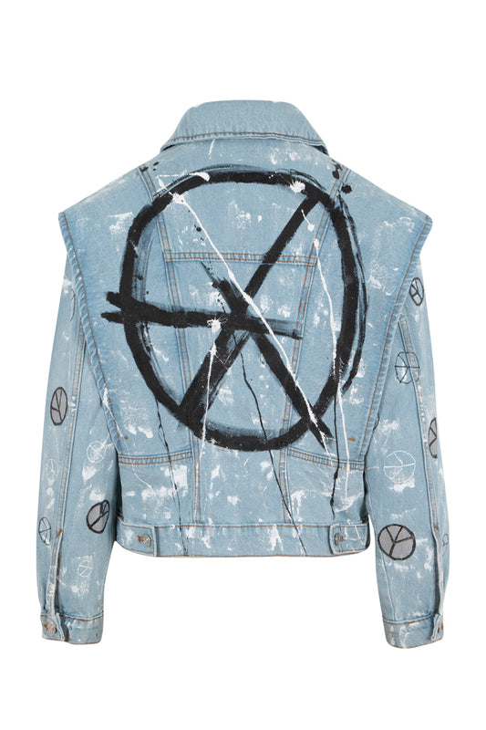 Freedom Denim Ceket - Mavi
