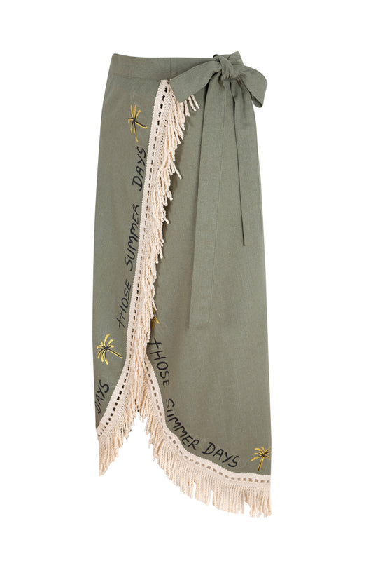Hello Summer Pareo - Khaki