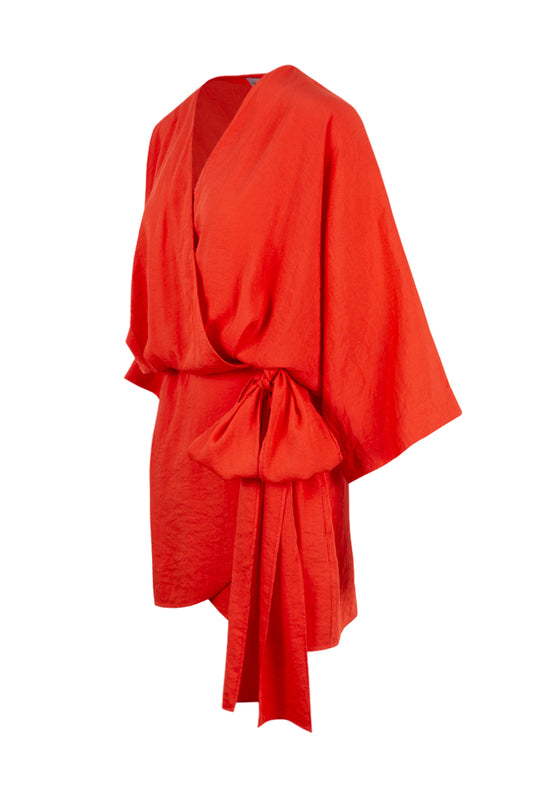 Letisya Dress - Pomegranate Flower