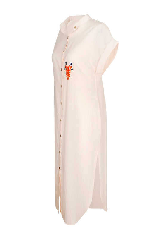 Lobsy Shirt Dress - Rose