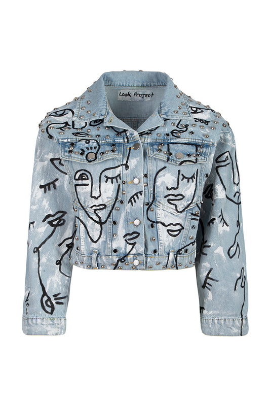 People Denim Ceket - Açık Mavi