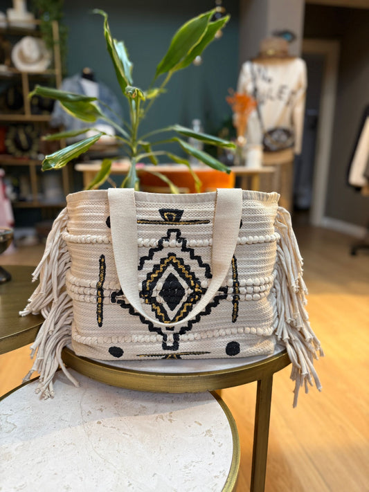 Beach Bag 06-Ecru