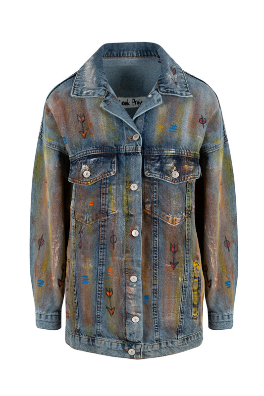 Rapsody Denim Ceket - Mavi