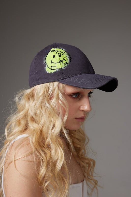 Smile Hat - Grey