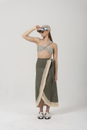 Look Project - Sun Dance Khaki Pareo